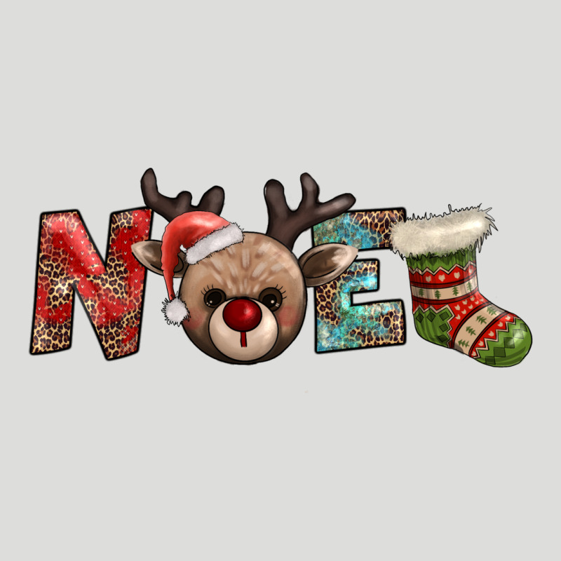Noel With Sock And Reindeer Zipper Hoodie by AdoDesignShop | Teevron