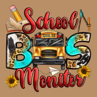 School Bus Monitor Vintage Hoodie | Teevron
