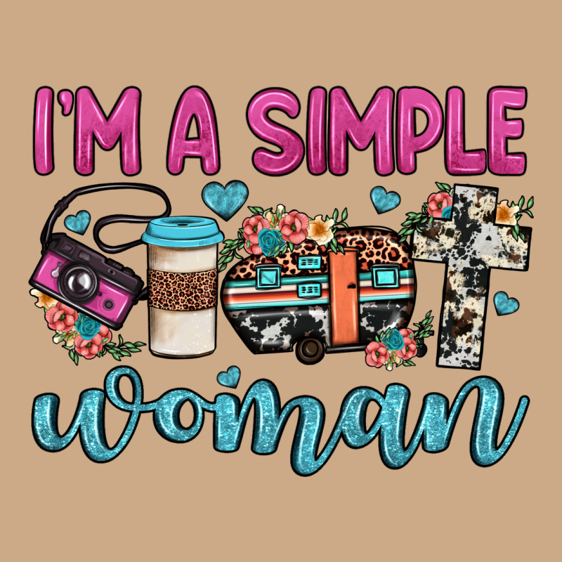 I'm A Simple Woman Vintage Hoodie by JahusDesignShop | Teevron