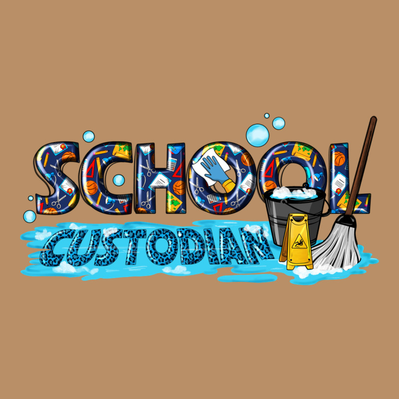 School Custodian Vintage Hoodie by texasbilliewilder | Teevron