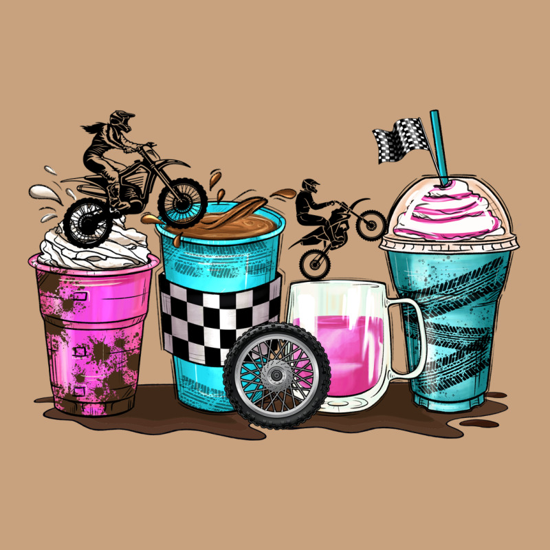 Motocross Coffee Cups Vintage Tee by Zillion Design Studio | Teevron