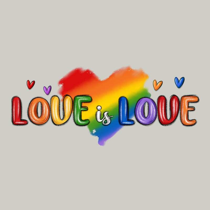Love Is Love Lgbtq Heavyweight Hoodie by MaliasSmallBusiness | Teevron