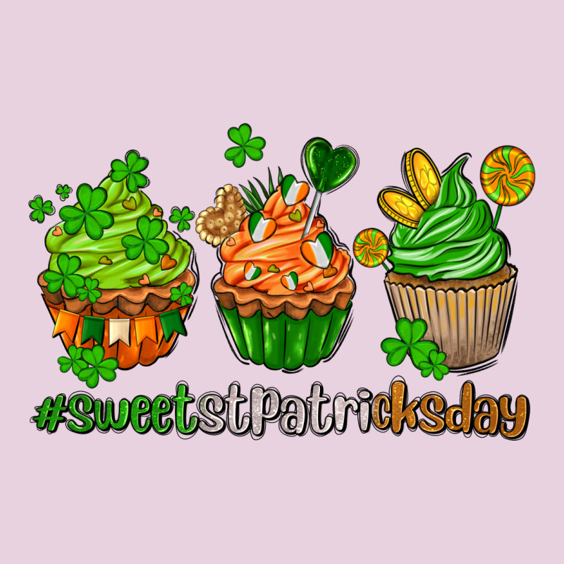 Sweet St Patricks Day Cupcake Ladies Tee by AdoDesignShop | Teevron