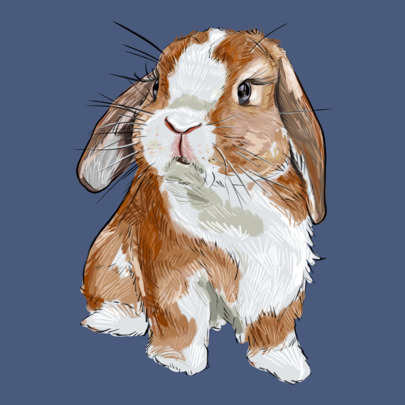 Cute Bunny Vintage Hoodie by RanaPortraitStore | Teevron