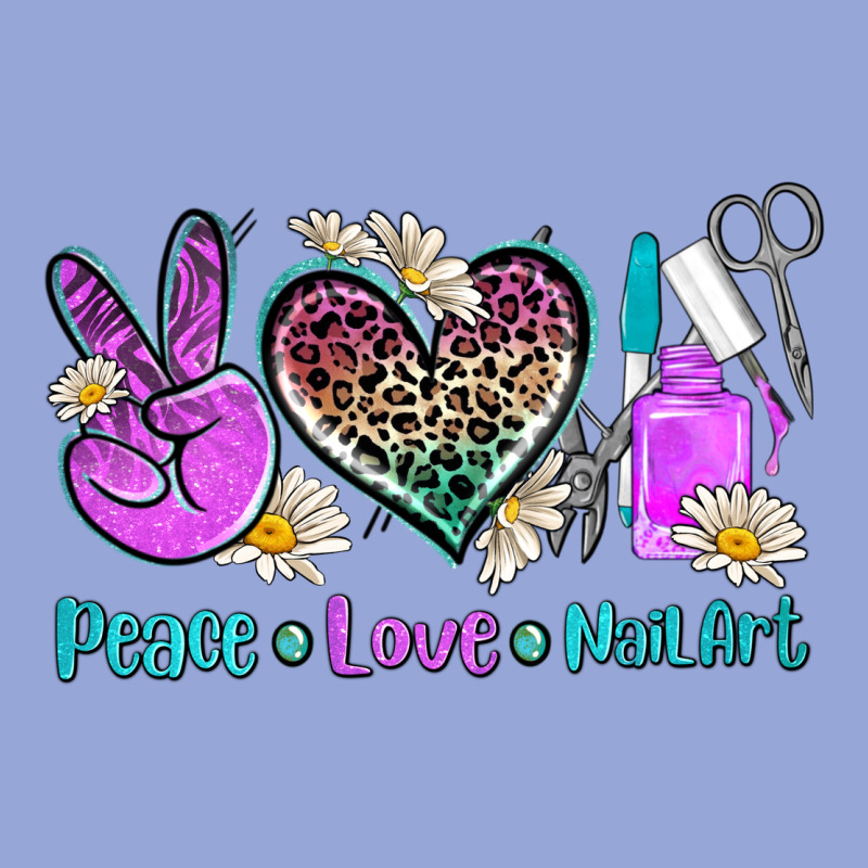 Peace Love Nail Art Classic Tee by AdoDesignShop | Teevron