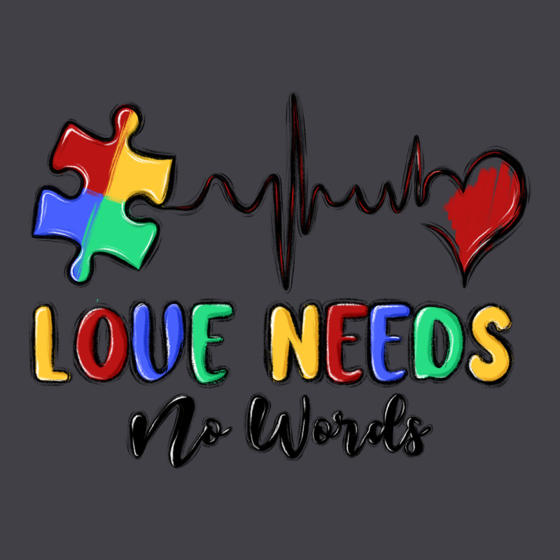 Love Needs No Words Heavyweight Hoodie by MaliasSmallBusiness | Teevron