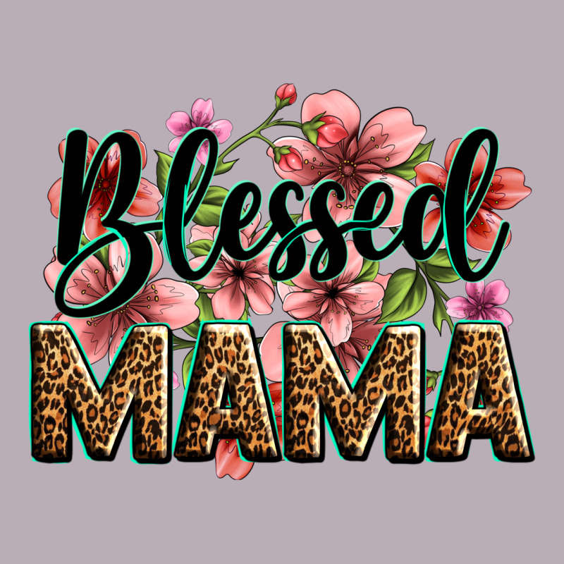 Flowers Blessed Mama Vintage Tee by Zillion Design Studio | Teevron