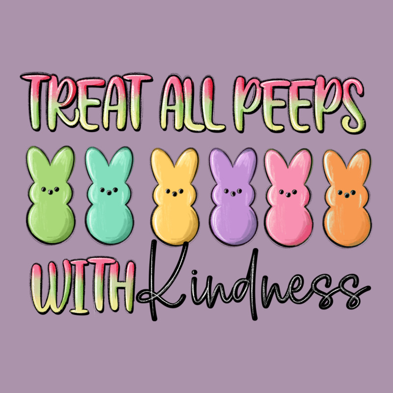 Treat All Peeps With Kindness Heavyweight Hoodie by MaliasSmallBusiness | Teevron