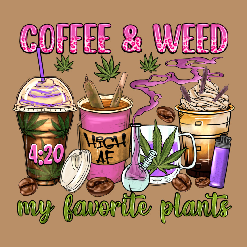 Coffee And Weed My Favorite Plants Vintage Hoodie by Zillion Design Studio | Teevron