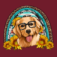 Golden Retriever Rainbow Zipper Hoodie | Teevron