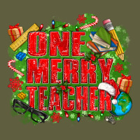 One Merry Teacher Vintage Tee | Teevron