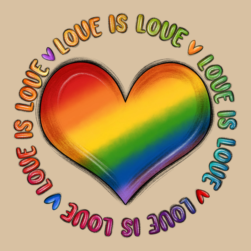 Love Is Love Heavyweight Hoodie by MaliasSmallBusiness | Teevron
