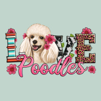 Love Poodles Zipper Hoodie | Teevron