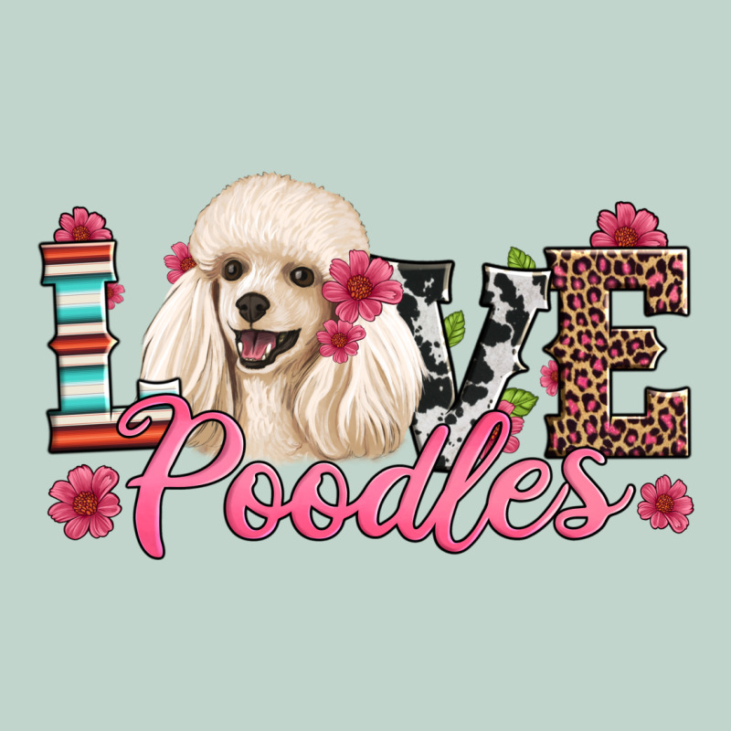 Love Poodles Zipper Hoodie by Artiststas | Teevron