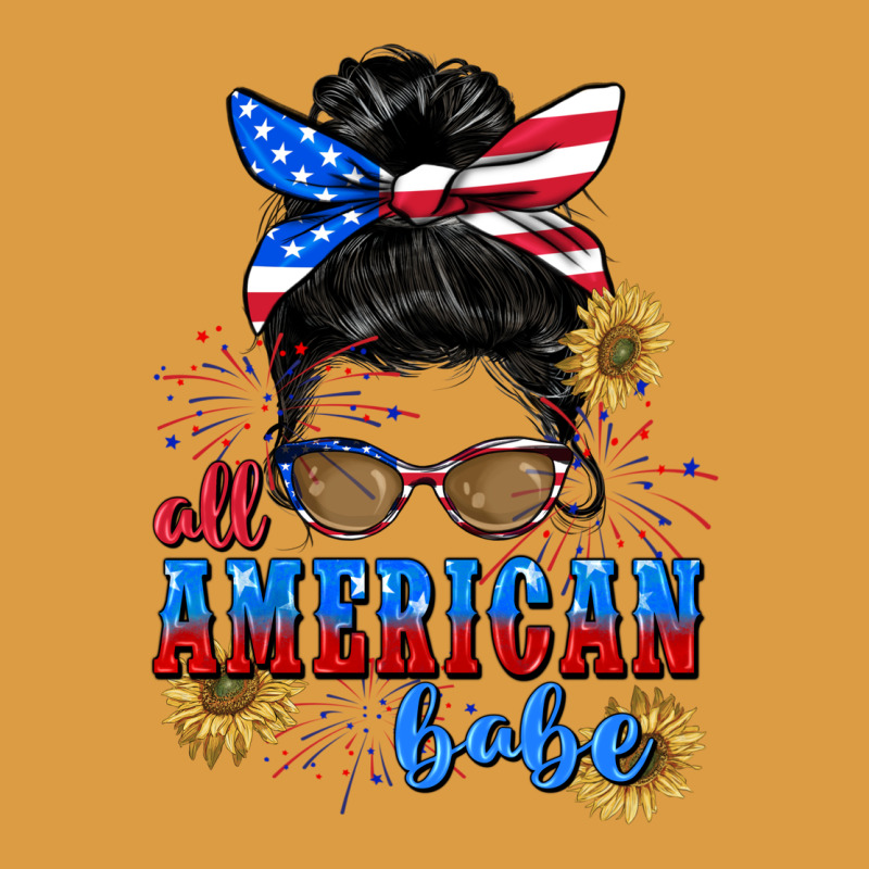 All American Babe 4th Of July Urban Heavy Tee by CowGirlArtShop | Teevron
