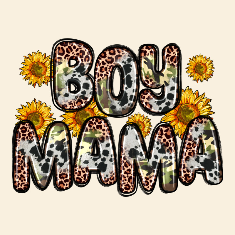 Boy Mama Vintage Hoodie by Zillion Design Studio | Teevron