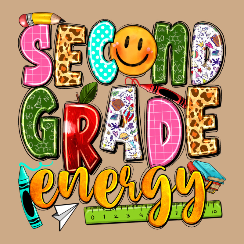 Second Grade Energy Vintage Hoodie by texasbilliewilder | Teevron