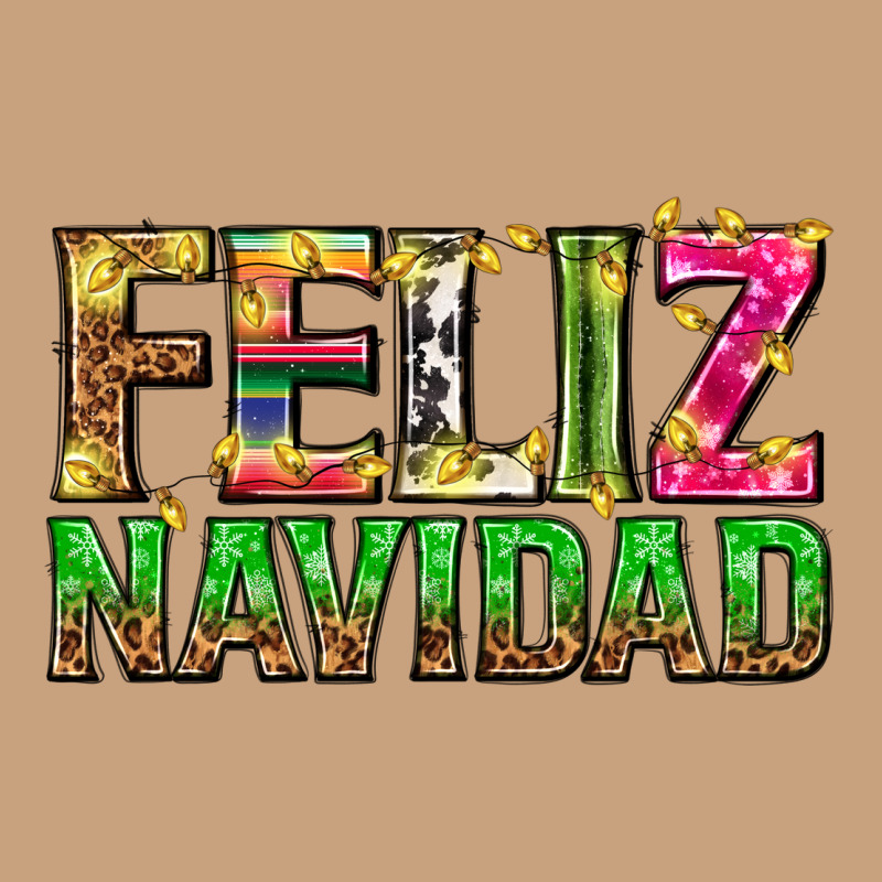 Feliz Navidad With Pattern Vintage Tee by texasbilliewilder | Teevron
