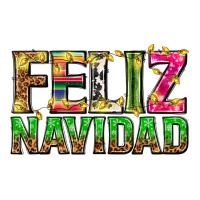 feliz navidad with pattern | Teevron