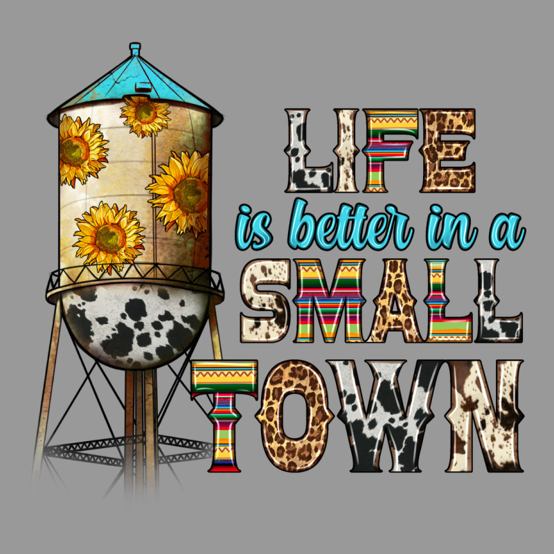 Life Is Better In A Small Town Vintage Hoodie by Zillion Design Studio | Teevron