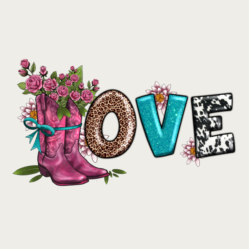 Valentines Day Love And Boots Zipper Hoodie by AdoDesignShop | Teevron
