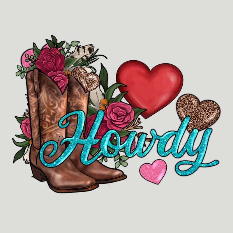 Valentines Day Howdy And Boots Zipper Hoodie by AdoDesignShop | Teevron