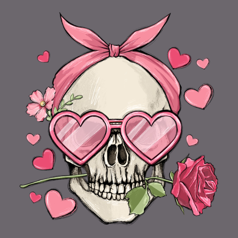 Valentine's Day Skull Premium Sweatshirt by MaliasSmallBusiness | Teevron