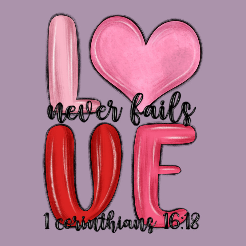 Love Never Fails Valentine S Day Heavyweight Hoodie by MaliasSmallBusiness | Teevron
