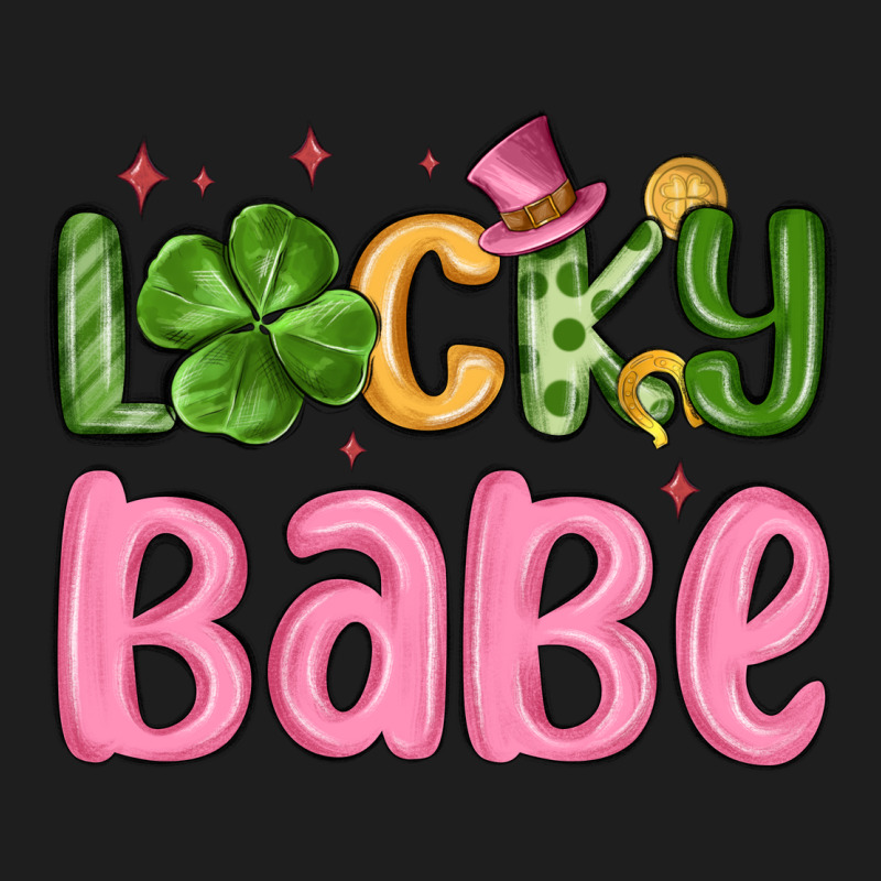 Lucky Babe St Patrick S Day Heavyweight Hoodie by MaliasSmallBusiness | Teevron