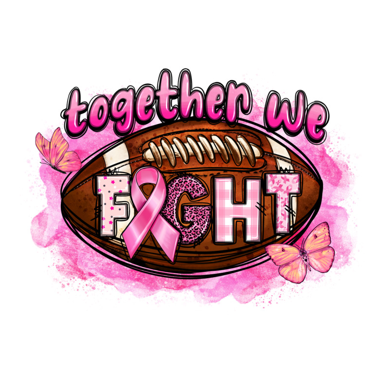 Together We Fight Football Premium Tee by BarkalooDesign | Teevron