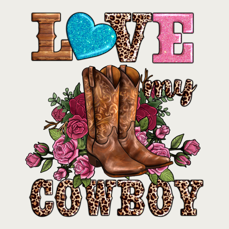 Valentines Day Love My Cowboy Zipper Hoodie by AdoDesignShop | Teevron