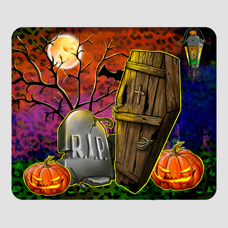 Headstone And Coffin Mousepad Premium Hoodie by BundleAndBundleShop | Teevron