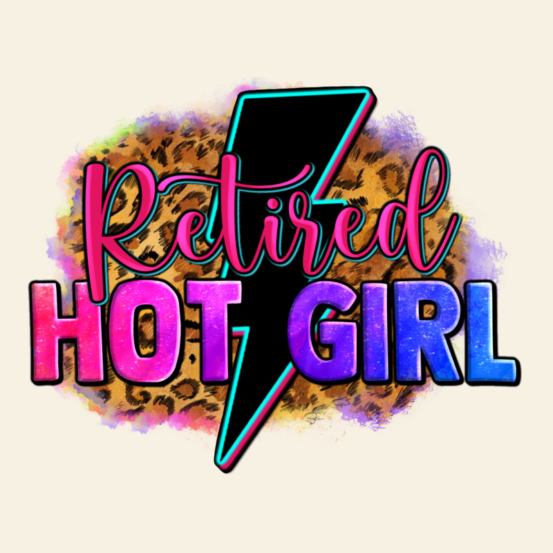 Retired Hot Girl Vintage Tee by Zillion Design Studio | Teevron
