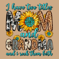 I Have Two Titles Mom And Grandma And I Rock Them Vintage Hoodie | Teevron