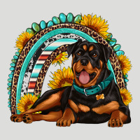 Rottweiler  Rainbow Zipper Hoodie | Teevron