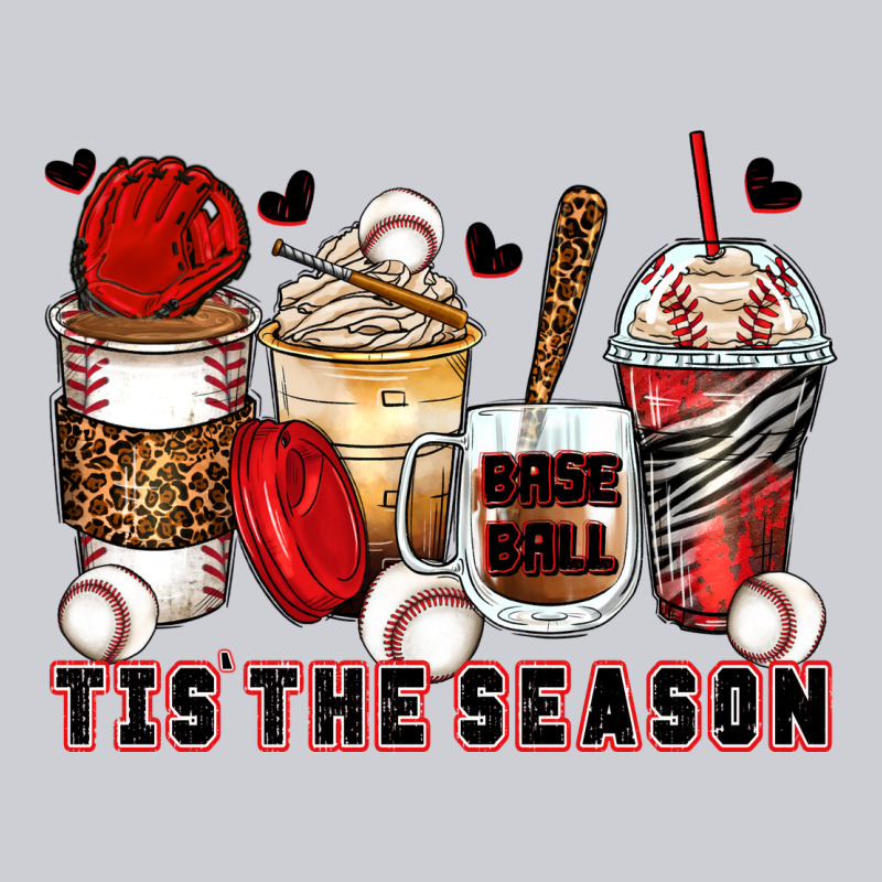 Tis' The Season Baseball Coffee Cups Heavyweight Sweatshirt by Zillion Design Studio | Teevron