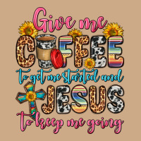 Give Me Coffee To Get Me Started And Jesus To Keep Vintage Hoodie | Teevron