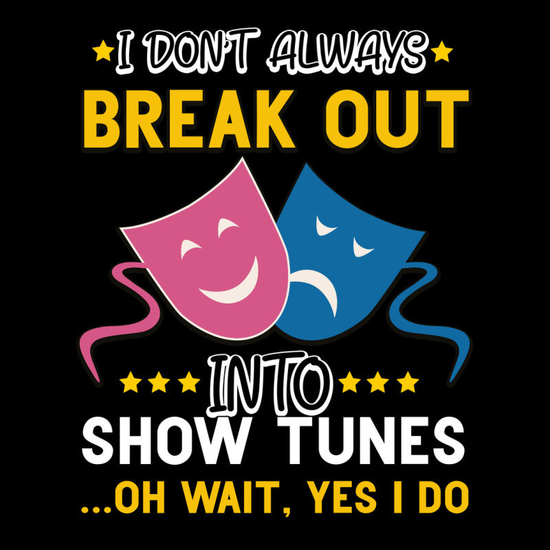 My Brain Is 95% Show Tunes. Funny Theatre Gift. Urban Hoodie by Bettercallsaul | Teevron