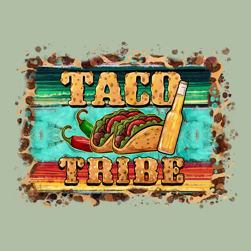 Taco Tribe Western Background Urban Heavy Tee by BarkalooDesign | Teevron