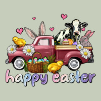 Happy Easter Trucks Long Sleeve Tee | Teevron