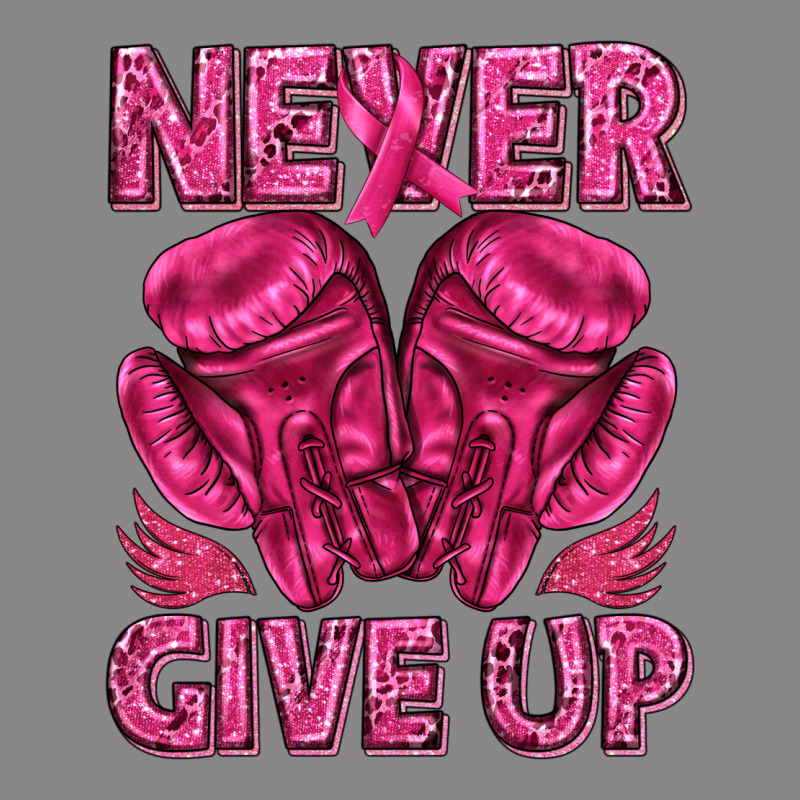 Never Give Up Cancer Vintage Tee by texasbilliewilder | Teevron