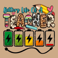 Battery Life Of A Teacher Vintage Hoodie | Teevron