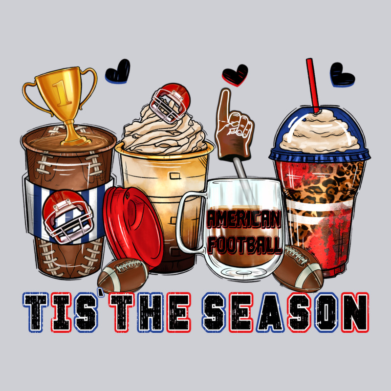 Tis' The Season American Football Coffee Cups Heavyweight Sweatshirt by Zillion Design Studio | Teevron