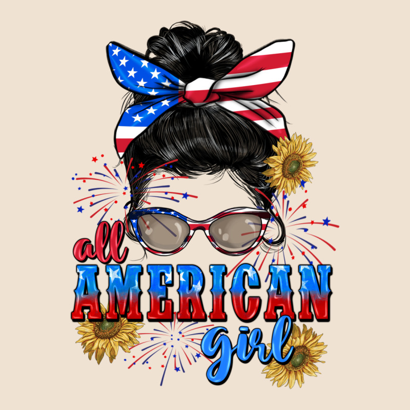 All American Girl 4th Of July Urban Heavy Tee by CowGirlArtShop | Teevron