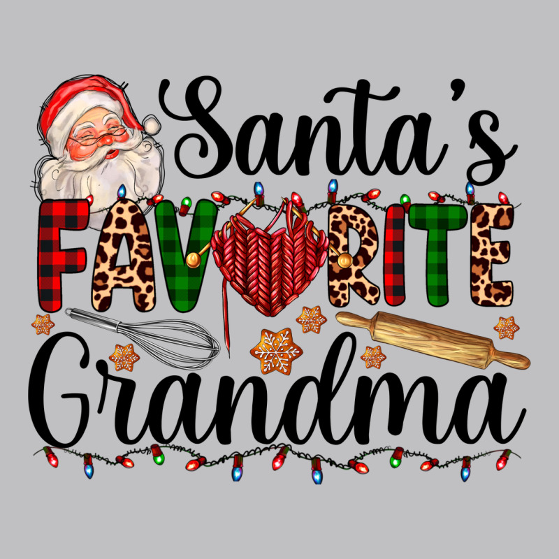 Santa's Favorite Grandma Long Sleeve Tee by AdoDesignShop | Teevron