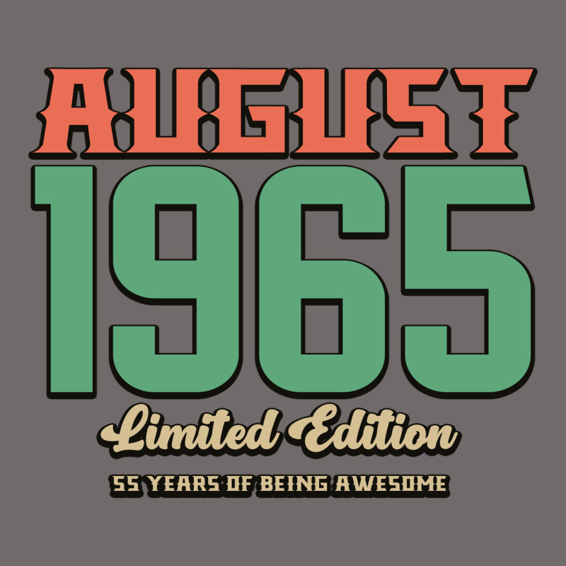 August 1965 Limited Edition 55 Years Of Being Awesome Urban Hoodie by Bettercallsaul | Teevron