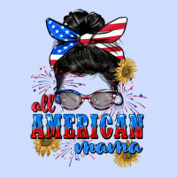 All American Mama 4th Of July Urban Heavy Tee | Teevron