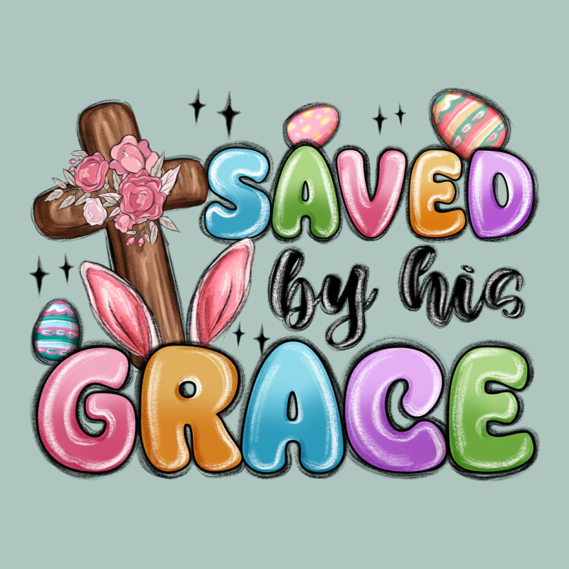 Saved By His Grace Premium Sweatshirt by MaliasSmallBusiness | Teevron