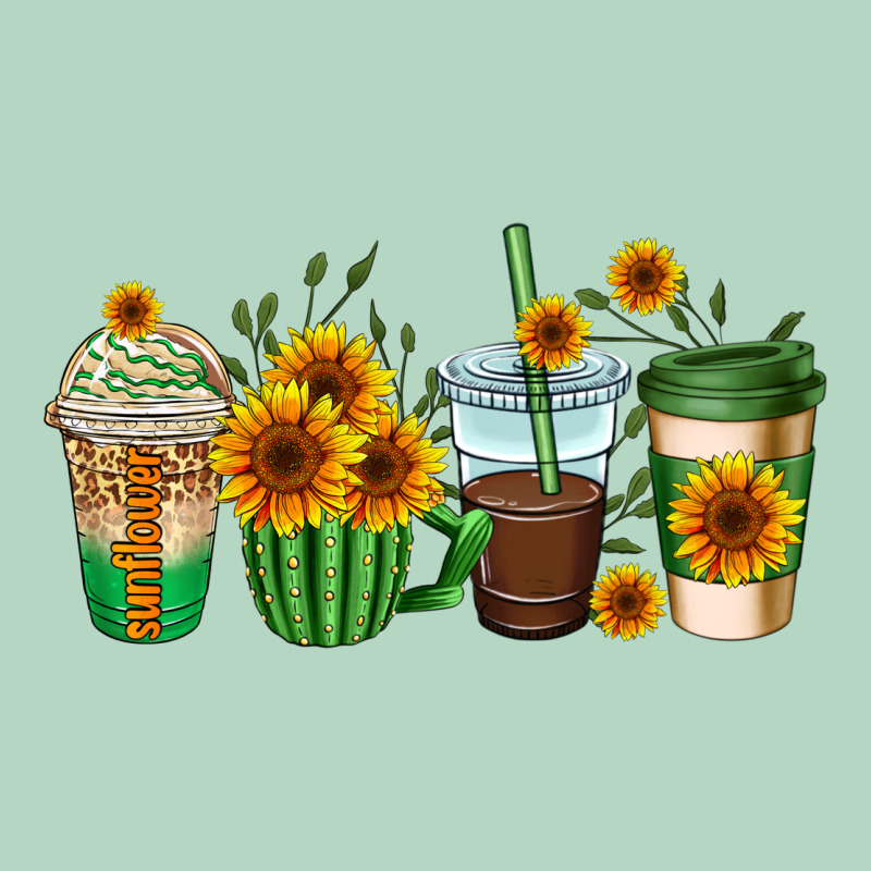 Sunflowers Coffee Cups Classic Tee by AdoDesignShop | Teevron