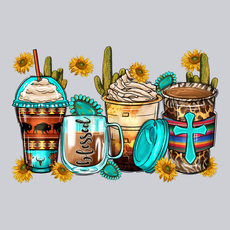 Blessed Coffee Cups Heavyweight Sweatshirt by Zillion Design Studio | Teevron